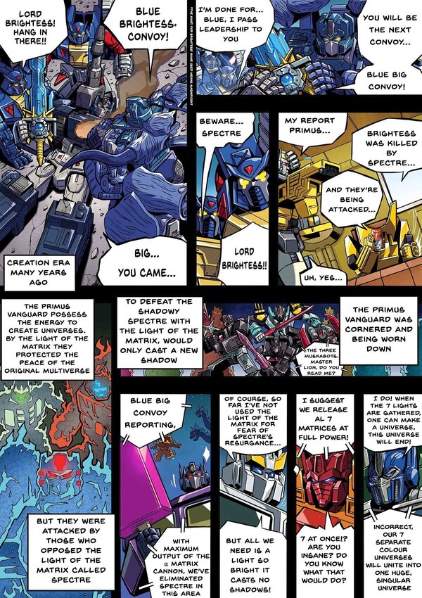 Transformers Volcanicus Manga Comic Final Part 1 English Translation